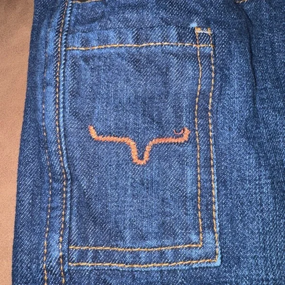 Kimes Ranch Dark Blue Bootcut Jeans - Picture 2 of 3